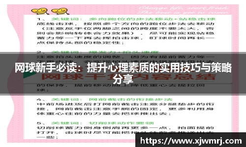网球新手必读：提升心理素质的实用技巧与策略分享